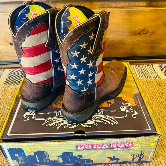 Lady Rebel by Durango Western Work Boot 8.5 - Picture 1 of 7